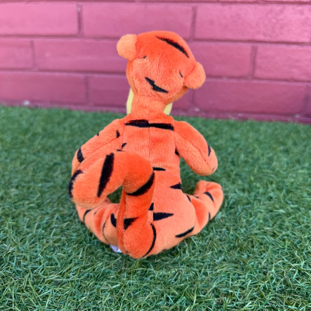 Vtg 90s Disney Mattel Winnie The Pooh Tigger Beanbag Friend Plush Kidcore 8 inch - Picture 3 of 7